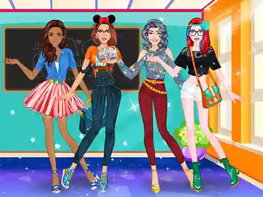 ゲームHigh School Dress Up For Girlsオンライン