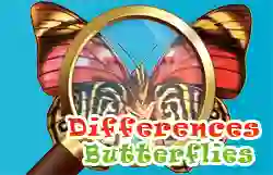 Differences Butterflies — 無料オンラインゲーム