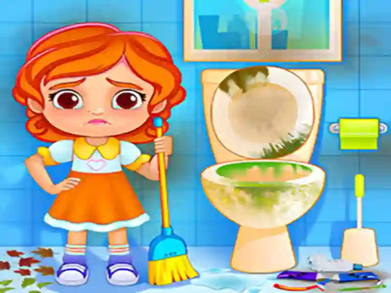 Kids House Cleanup — 無料オンラインゲーム