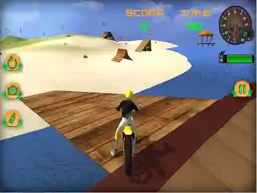 Moto Beach Jumping — 無料オンラインゲーム