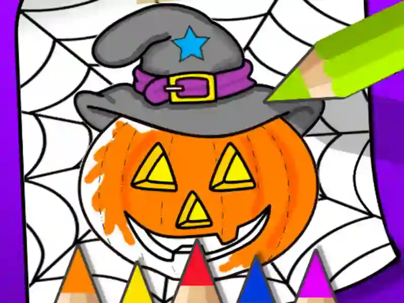 Halloween Coloring Book — 無料オンラインゲーム