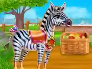 Zebra Caring — 無料オンラインゲーム