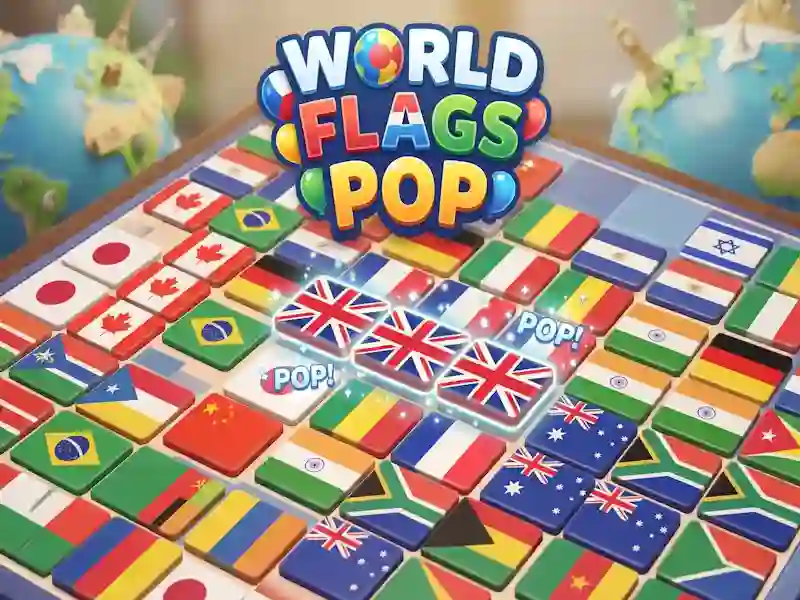 ゲームWorld Flags Popオンライン