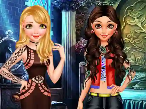 Princess Bad Girls Makeover — 無料オンラインゲーム