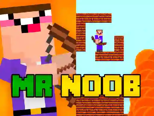ゲームMr Noob vs Zombiesオンライン