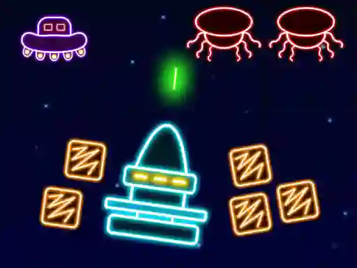 Neon Invaders — 無料オンラインゲーム