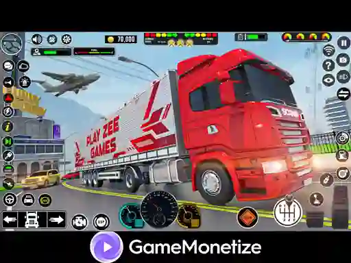 Crazy car transport truck — 無料オンラインゲーム