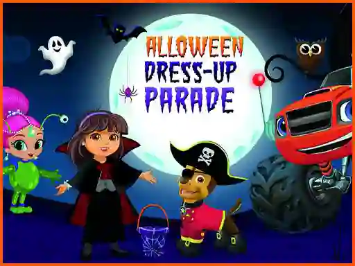 Nick jr. Halloween Dress up Parade — 無料オンラインゲーム