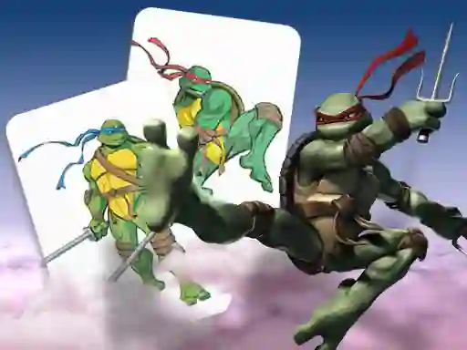 Ninja Turtles Memory card Match — 無料オンラインゲーム