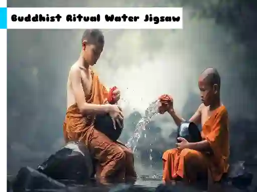 Buddhist Ritual Water Jigsaw — 無料オンラインゲーム