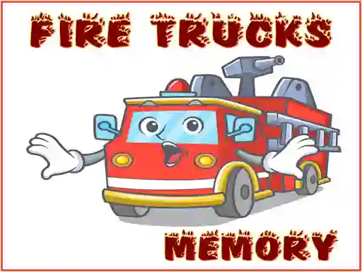 Fire Trucks Memory — 無料オンラインゲーム