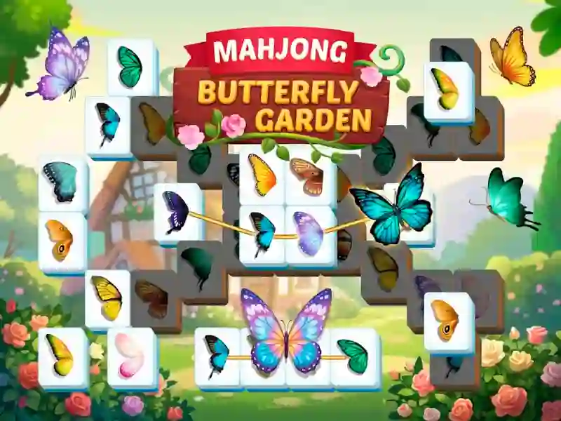 Mahjong Butterfly Garden — 無料オンラインゲーム