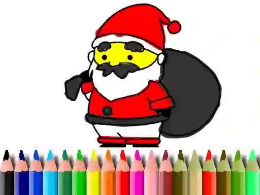 Back To School: Santa Claus Coloring — 無料オンラインゲーム
