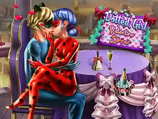Dotted Girl Valentine Dinner — 無料オンラインゲーム