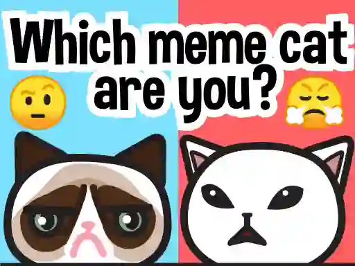 Which Meme Cat Are You? — 無料オンラインゲーム