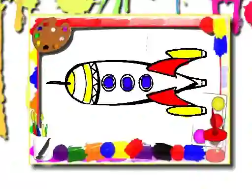 Rockets Coloring Book — 無料オンラインゲーム
