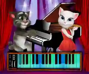 Talking Tom Piano Time — 無料オンラインゲーム