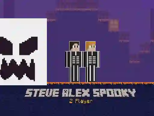 Steve Alex Spooky 2 Player — 無料オンラインゲーム