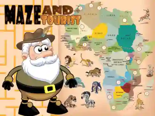 ゲームMaze and Touristオンライン