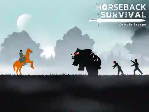 Horseback Survival Zombies Escape — 無料オンラインゲーム