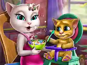 Angela Toddler Feed — 無料オンラインゲーム