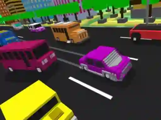 Blocky Highway Racing — 無料オンラインゲーム