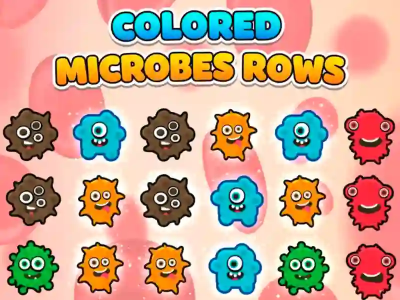 ゲームColored Microbes Rowsオンライン