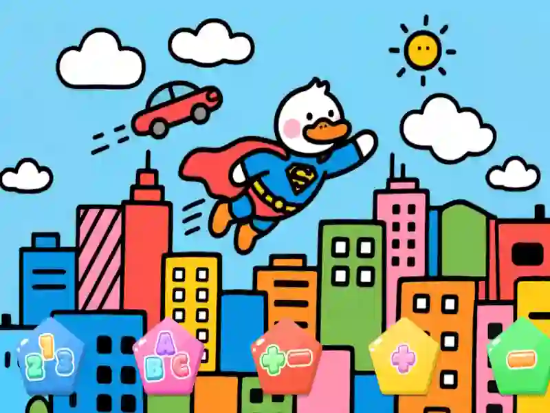 ゲームColor By Code Super Duckオンライン
