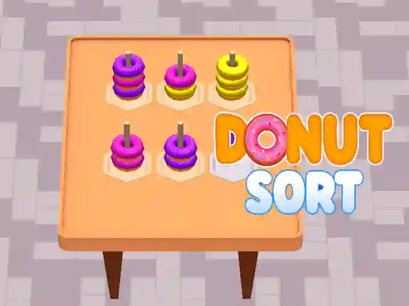 Donut Sort — 無料オンラインゲーム