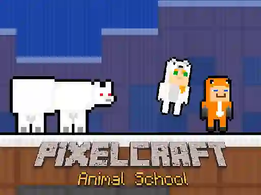 ゲームPixelCraft Animal Schoolオンライン