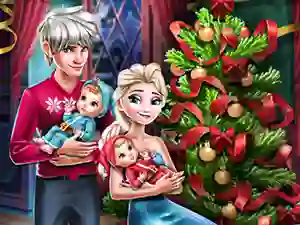 Elsa Family Christmas — 無料オンラインゲーム