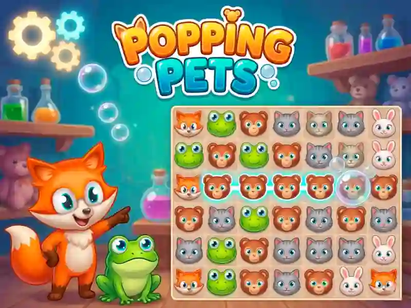 Popping Pets — 無料オンラインゲーム