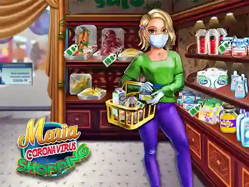 Maria Coronavirus Shopping — 無料オンラインゲーム