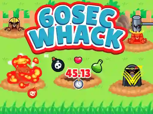 60 Second Whack — 無料オンラインゲーム
