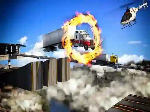 Impossible Truck Driving Stunt Track Parking — 無料オンラインゲーム
