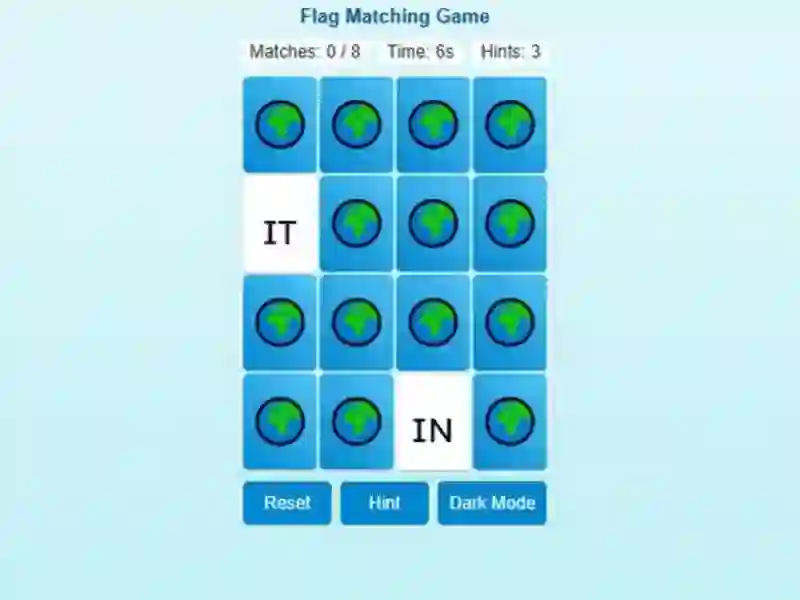 Memory Match Flag Edition — 無料オンラインゲーム
