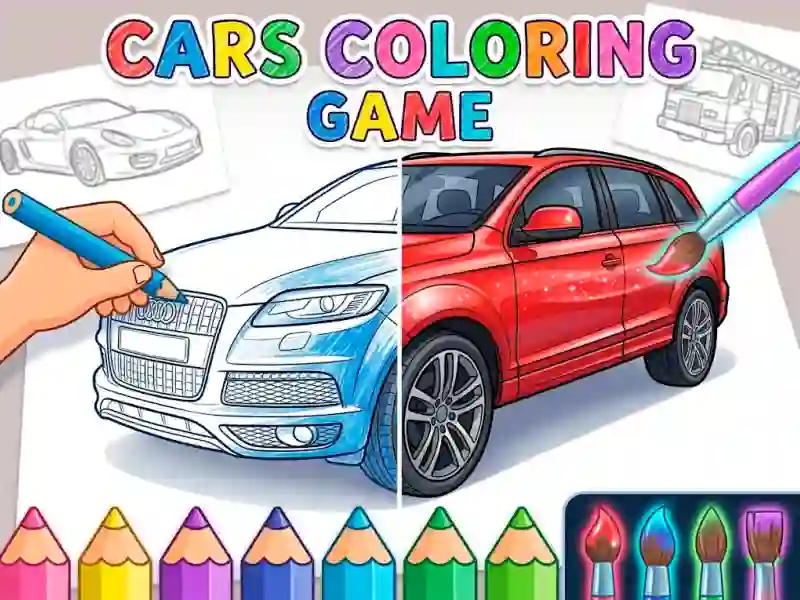 Cars Coloring Game — 無料オンラインゲーム