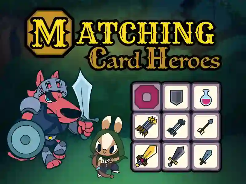 Matching Card Heroes — 無料オンラインゲーム