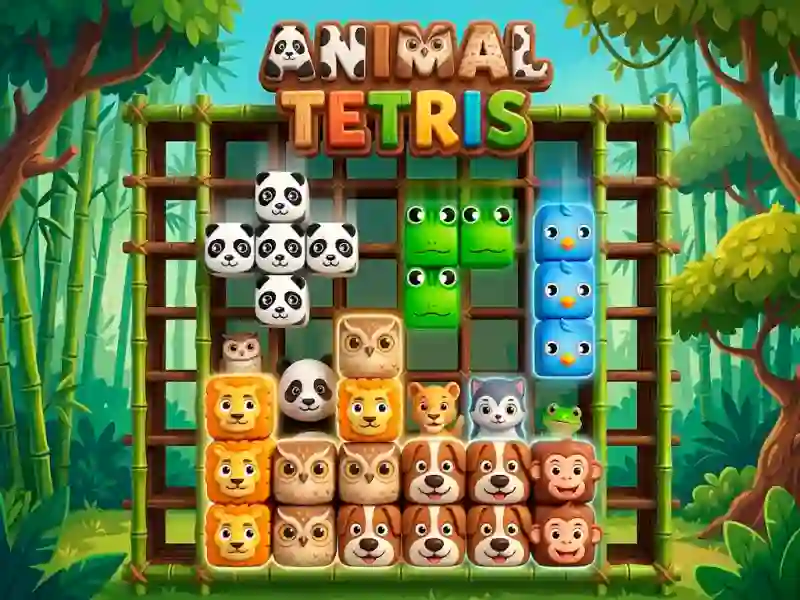 Animal Tetris — 無料オンラインゲーム