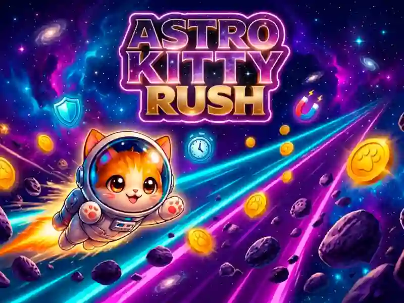 Astro Kitty Rush — 無料オンラインゲーム