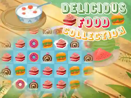 Delicious Food Collection — 無料オンラインゲーム