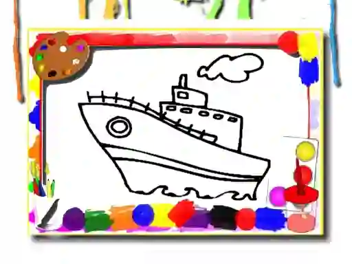 Back To School: Cartoon Coloring Time — 無料オンラインゲーム