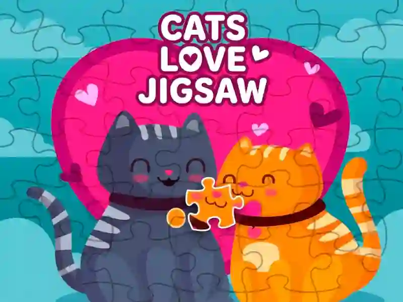 Cats love jigsaw — 無料オンラインゲーム