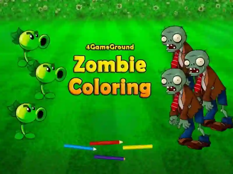 ゲーム4GameGround Zombie Coloringオンライン