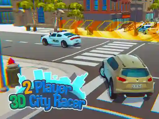 2 Player 3D City Racer — 無料オンラインゲーム