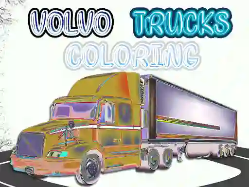 Volvo Trucks Coloring — 無料オンラインゲーム