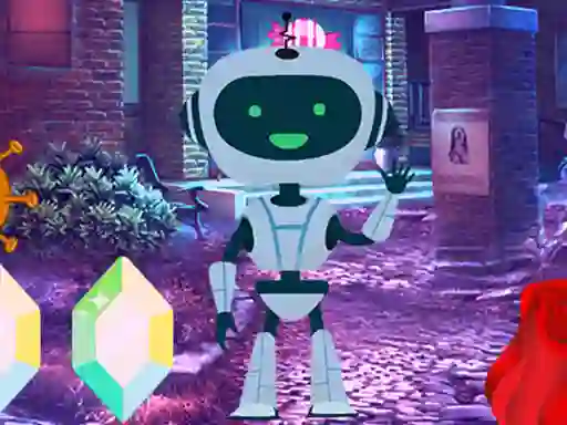 ゲームNewfangled Robot Escapeオンライン