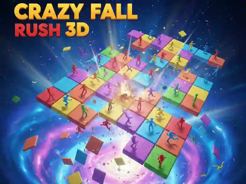 ゲームCrazy Fall Rush 3Dオンライン