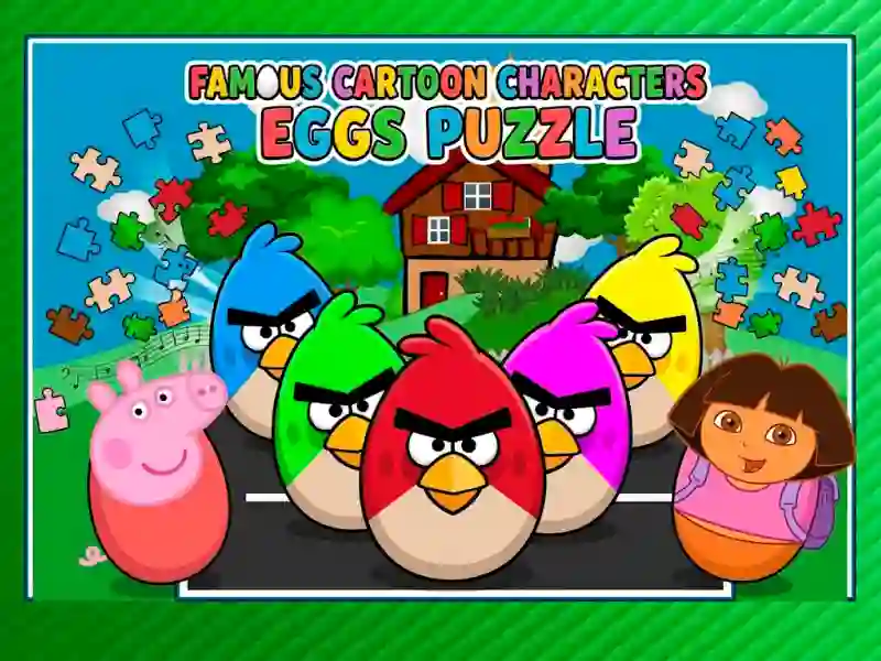 Famous Cartoon Characters Eggs — 無料オンラインゲーム