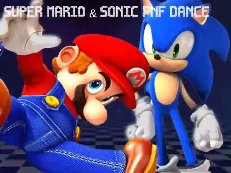 ゲームSuper Mario & Sonic FNF Danceオンライン